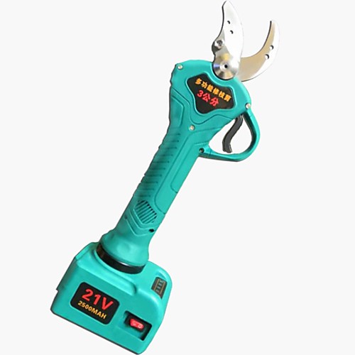 

110V-220V Yiyuan Multifunctional Electric Fruit Tree Shears Wireless Backpack Lithium Battery Rechargeable Fruit Branch Shear High Branch Shear Pruning Shear