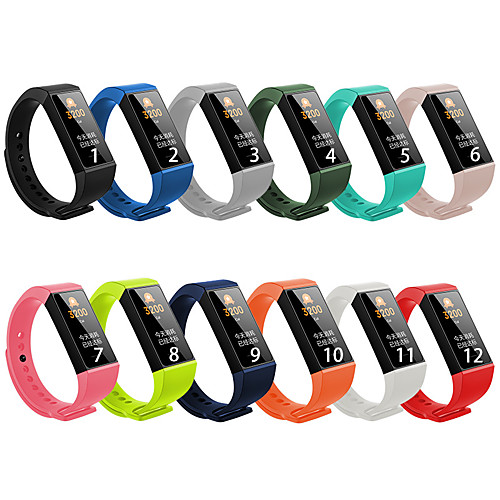 

Watch Band for Mi Band Xiaomi Sport Band Silicone Wrist Strap