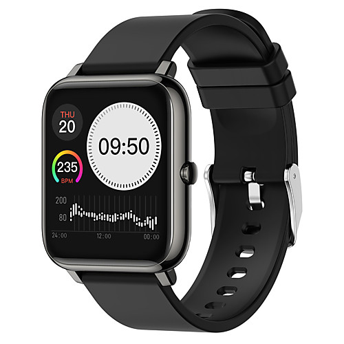 

P22 Unisex Smartwatch Smart Wristbands Android iOS Bluetooth Waterproof Heart Rate Monitor Sports Exercise Record Health Care Pedometer Call Reminder Activity Tracker Sleep Tracker Sedentary Reminder