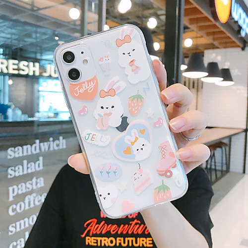 

Case For Apple iPhone 11 / iPhone 11 Pro / iPhone 11 Pro Max Shockproof Back Cover Cartoon TPU