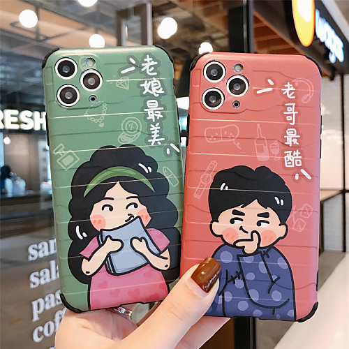 

Shockproof IMD TPU Cartoon Pattern for Apple iPhone Case 11 Pro Max X XR XS Max 8 Plus 7 Plus 6 Plus SE(2020) Back Cover