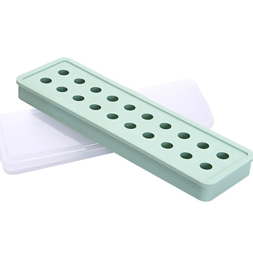 

Silicone frozen ice tray ice cube mold ice box ice tray ice cube ice maker with lid 257.52.3cm 200-(-40) celsius