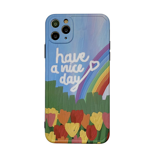 

Case For Apple iphone 11/pro11proMax/x/XS/XR/XSMax/8p/8/7P/7/SE(2020)Cover Word / Phrase TPU Scenery soft shell iphone case set