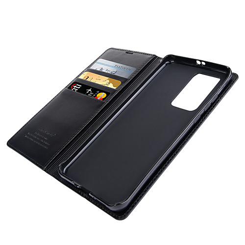 

Case For Huawei Huawei P40/P40Pro/P40Lite E/P30/P30Pro/P30Lite/P20Lite/Mate30/Mate30 Pro/Mate20/Mate20 Pro Card Holder / Shockproof / Flip Full Body Cases Solid Colored PU Leather / TPU