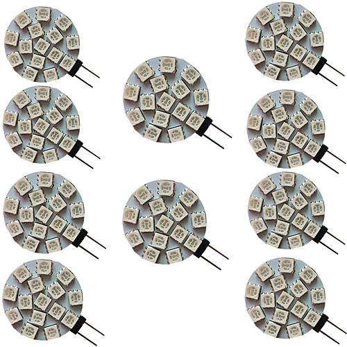 

10pcs 3 W LED Bi-pin Lights 300 lm G4 15 LED Beads SMD 5050 Warm White Cold White Natural White 9-30 V