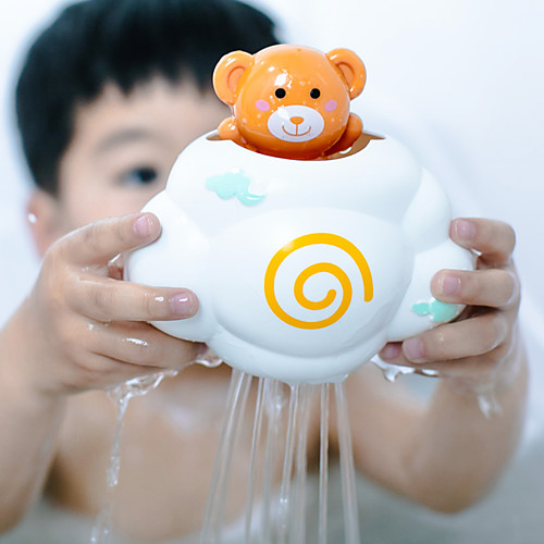 

Cute Baby Bath Toys Rain Cloud Plastic Water Game Shower Squirt Float Animal Educational Summer Toys For Kids 1-3 Years Elephant