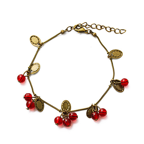 

Women's Bracelet Classic Wedding Birthday Vintage Theme European Trendy Casual / Sporty Ethnic French Alloy Bracelet Jewelry Bronze For Date Festival