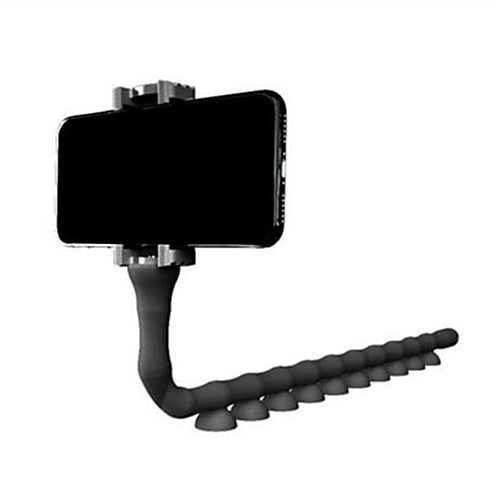 

Rubber Sucker Tripod Selfie Sticks Table Holder For Smartphone 360 Rotate Cell Phone Caterpillar Video Estabilizor Stand