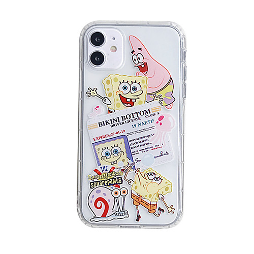 

Case For Apple iPhone 11 / iPhone 11 Pro / iPhone 11 Pro Max Shockproof Back Cover Cartoon TPU