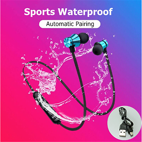 

XT11 Magnetic Wireless Bluetooth Earphone Music Phone Neckband Sport Headset with Mic For Smart Phone