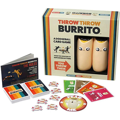 

Party Game Throw throw Burrito Home Entertainment Adults Kids Boys and Girls Toys Gifts