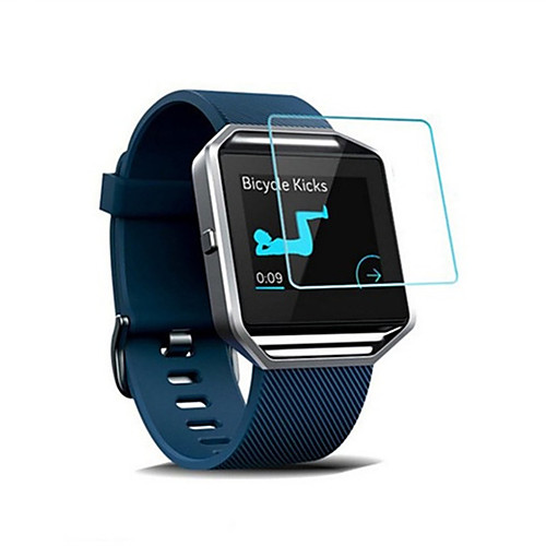 

3 Pcs For Fitbit Blaze Tempered Glass Smartwatch Screen Protector 9H Hardness