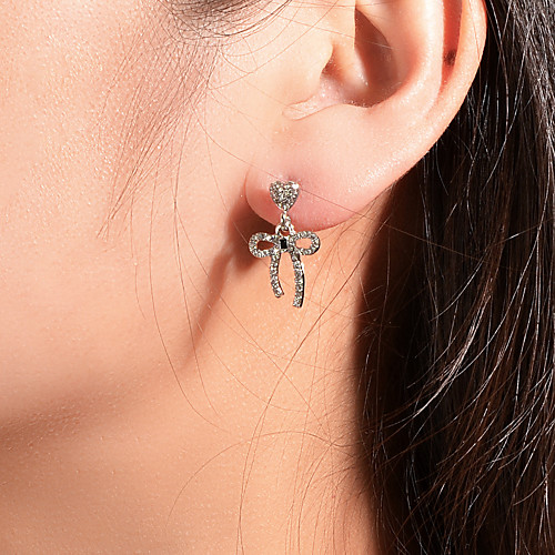 

Women's Earrings Wedding Punk Trendy Sweet Fashion French Earrings Jewelry Silver For Party Evening Engagement Birthday Beach 1 Pair