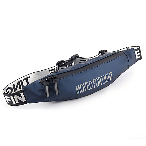 

Running Belt Fanny Pack Belt Pouch / Belt Bag for Running Hiking Outdoor Exercise Traveling Sports Bag Reflective Adjustable Waterproof PU Men's Women's Running Bag Adults