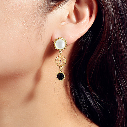 

Women's Earrings Geometrical Wedding Punk Korean Sweet Fashion French Earrings Jewelry Gold For Party Evening Engagement Prom Promise Festival 1 Pair