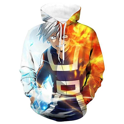 

Inspired by My Hero Academia Boko No Hero Ochaco Uraraka Cosplay Costume Hoodie Polyster Print Printing Hoodie For Men's / Women's