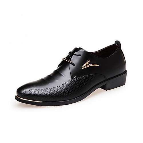 

Men's Summer Outdoor Oxfords PU Non-slipping Black / Brown