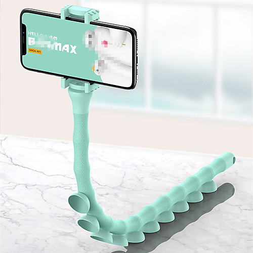 

Wall Caterpillar Lazy Bracket Mobile Phone Holder Worm Flexible Phone Suction Cup Stand For Home Wall Desktop Bicycle