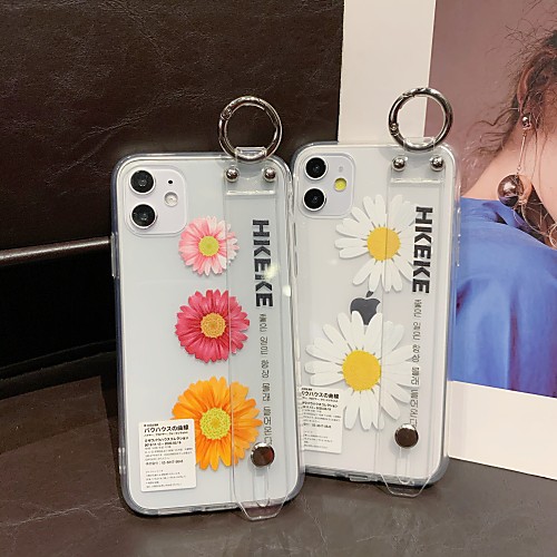 

Phone Case For Apple Back Cover iPhone 11 iPhone XR iPhone 11 Pro iPhone 11 Pro Max iPhone XS Max Shockproof Flower / Floral TPU