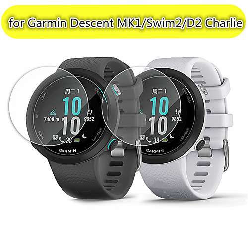 

Screen Protector for Garmin Descent MK1/Swim 2/D2 Charlie Tempered Glass Transparent High Definition (HD) Scratch Proof/9H Hardness