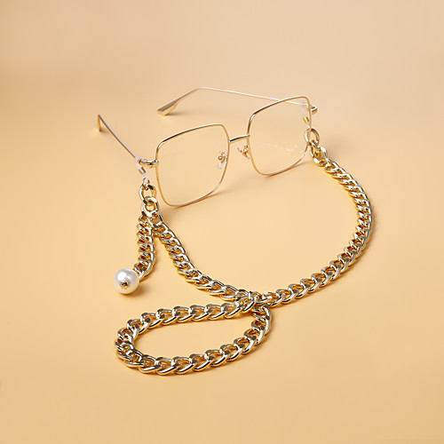 

Alloy Eyewear Removable For Holiday Street Golden Silver 1 Piece / Women's