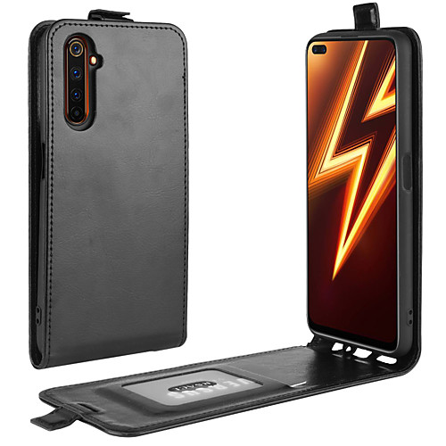 

For OPPO Realme 6 Pro Crazy Horse Vertical Flip Leather Protective Case
