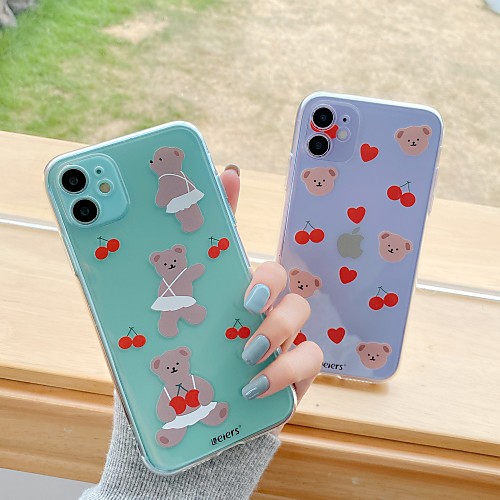 

Case For Apple iPhone 11 / iPhone 11 Pro / iPhone 11 Pro Max Shockproof Back Cover Cartoon TPU