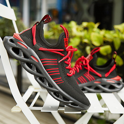 

Men's Spring / Summer Casual Outdoor Trainers / Athletic Shoes Tissage Volant Orange / Black / White / Black