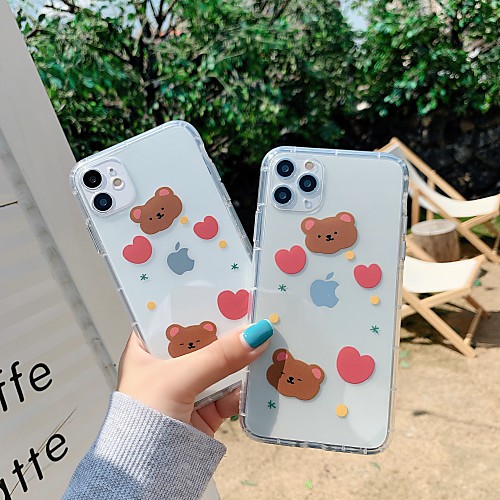 

Case For Apple iPhone 11 / iPhone 11 Pro / iPhone 11 Pro Max Shockproof Back Cover Cartoon TPU