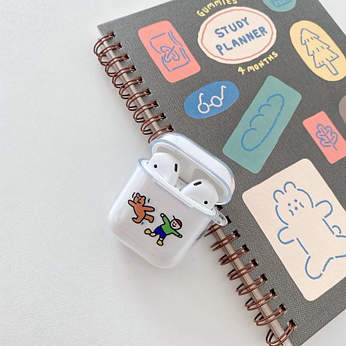 

Case For AirPods Shockproof Headphone Case Soft