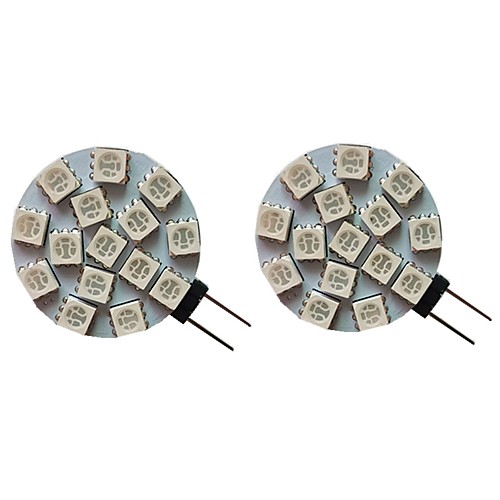 

2pcs 3 W LED Bi-pin Lights 300 lm G4 15 LED Beads SMD 5050 Warm White Cold White Natural White 9-30 V