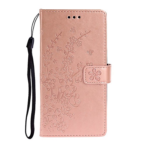 

Case For Huawei P40 Lite/P30 Pro/P Smart 2019/ Lite Wallet / Card Holder / with Stand Full Body Cases Solid Colored / Flower PU Leather For Huawei Nova 6/Nova 6SE/Nova 5/Mate 30 Lite