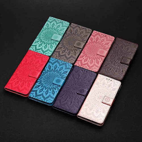 

Case For OnePlus OnePlus 8 / One Plus 8 Pro / OnePlus 7 Wallet / Card Holder / with Stand Full Body Cases Sun Flower PU Leather / TPU for OnePlus 7 Pro / OnePlus 6 / OnePlus 6T