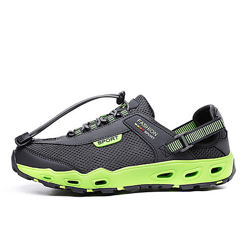 

Men's Spring & Summer Sporty Outdoor Trainers / Athletic Shoes Mesh Dark Grey / Light Grey