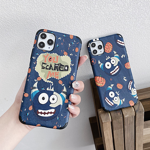 

Case For Apple iPhone 11 / iPhone 11 Pro / iPhone 11 Pro Max Shockproof Back Cover Cartoon TPU