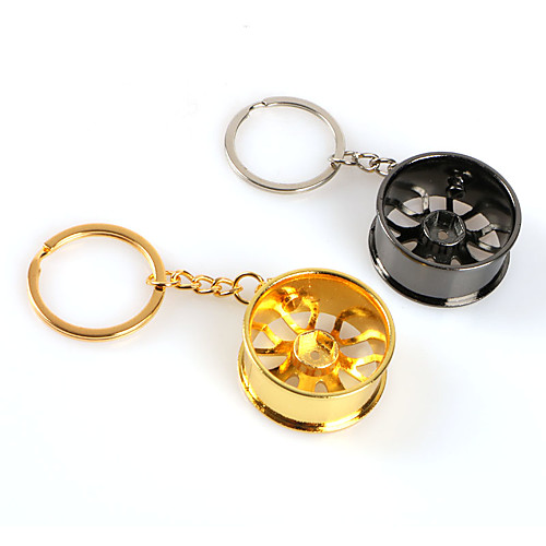 

Advance Car Key Holder Wheel Rim Key Chain Ring Luxury Aluminum ATV Keychain Auto Tuning Parts for Man Women Motorcycle Driver Enthusiasts
