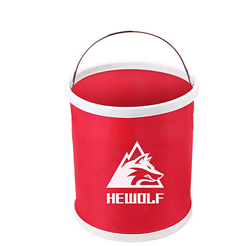 

Male Wolf Outdoor Telescopic Folding Bucket Household Storage Water Portable Fishing Bucket 11l Car Wash Bucket Storage Bucket