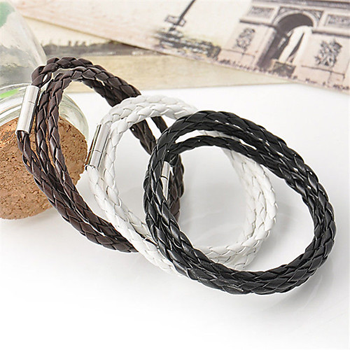 

Women's Bracelet Classic Wedding Birthday Vintage Theme European Trendy Casual / Sporty Ethnic French Alloy Bracelet Jewelry White / Black / Coffee For Date Festival