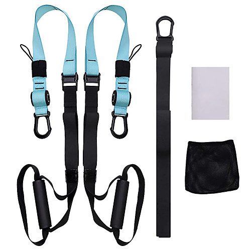 

Suspension Trainer Basic Kit Sports ABS Alloy Exercise & Fitness Gym Workout Portable Adjustable Durable Leg Shaping Full Body Strength For Men Women
