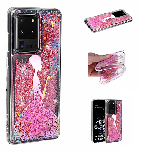 

Case For Samsung Galaxy S20 Ultra S20 Plus Phone Case TPU Material Quicksand Painted Pattern Phone Case for Samsung Galaxy S20 S10 Plus S10 S10e S9 Plus S9 S8 Plus S8