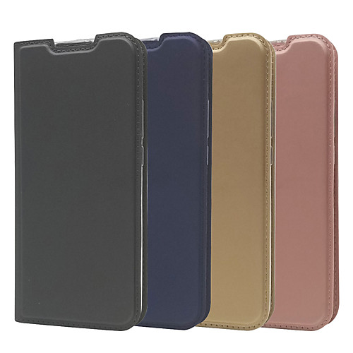 

Case For Huawei Huawei Nova 5i/Nova 5i Pro/Nova4/Nova 4/Nova 3/Nova 3i/Nova5/Nova 6 SE/Y9 2019/Y7 2019 Card Holder / Shockproof / Flip Full Body Cases Solid Colored PU Leather