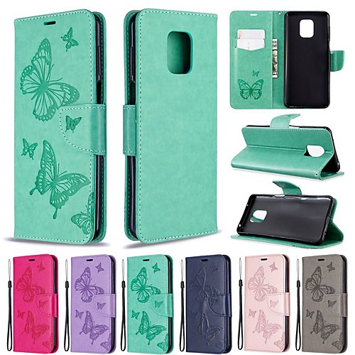 

Case For Xiaomi Redmi Note 8T/Redmi Note 9 Pro Max/CC9 Pro Wallet / Card Holder / Embossed Full Body Cases Butterfly / Solid Colored PU Leather For Xiaomi Note 10 Pro/Redmi 8/8A/K30/Note 9S/K20