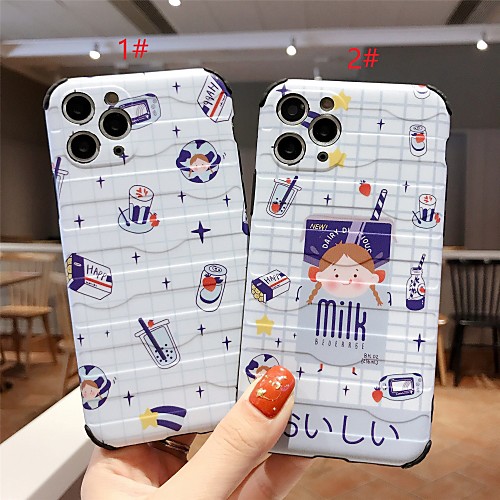 

Shockproof IMD TPU Cartoon Pattern for Apple iPhone Case 11 Pro Max X XR XS Max 8 Plus 7 Plus 6 Plus SE(2020) Back Cover