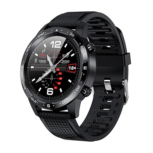 

L12 Smart Watch ECGPPG IP68 Waterproof Bluetooth Call Blood Pressure Heart Rate Sports Smartwatch For HuaWei IOS Phone