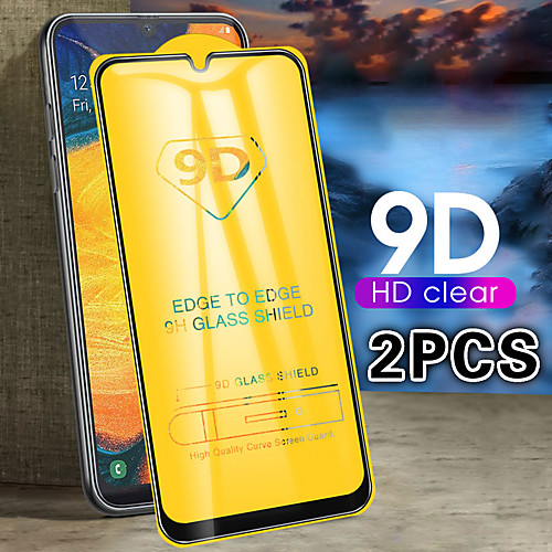 

9D Curved Edge Full Cove For Samsung Galaxy A50 A40 A30 A70 A10 Tempered Glass Screen Protector