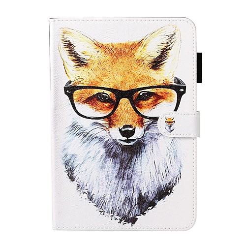 

Case For Apple iPad 10.2 / iPad Mini 3/2/1 /Mini 4/5 Wallet / Card Holder / with Stand Full Body Cases Animal PU Leather For iPad Pro 9.7/New Air 10.5 2019/Air 2/2017/2018