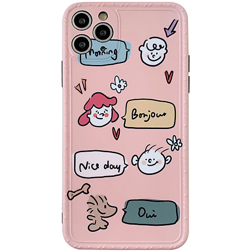 

Case For Apple iPhone 11 / iPhone 11 Pro / iPhone 11 Pro Max Shockproof Back Cover Cartoon TPU