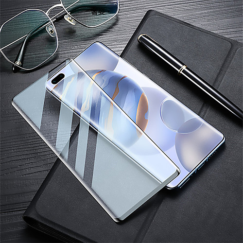 

Screen Protector for Honor 30 Pro/Nova 7 Pro 3D Curved Full Tempered Glass Front Screen Protector High Definition (HD) / 9H Hardness / Explosion Proof