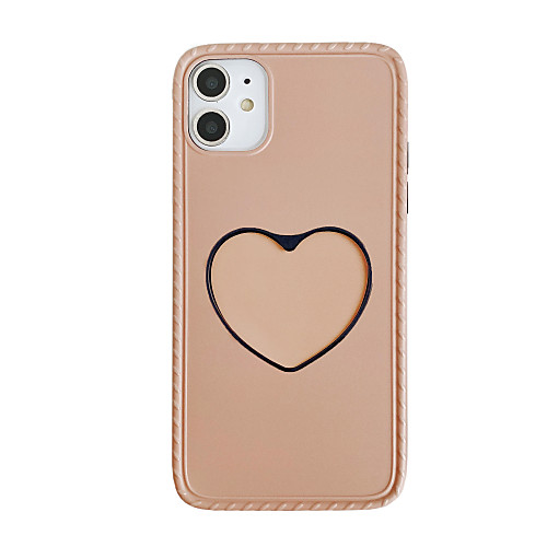 

Case For Apple iPhone 11 / iPhone 11 Pro / iPhone 11 Pro Max Shockproof Back Cover Solid Colored TPU