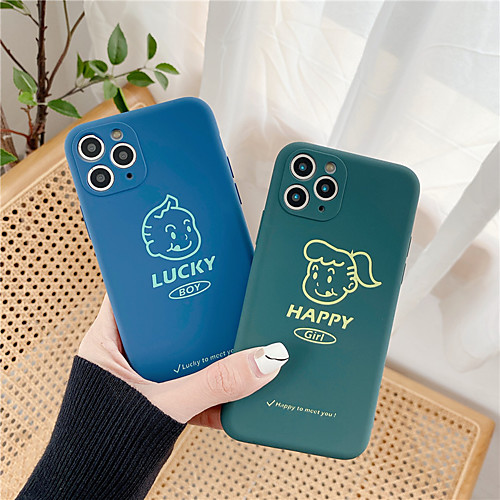 

Case For Apple iPhone 11 / iPhone 11 Pro / iPhone 11 Pro Max Shockproof / Dustproof / Pattern Back Cover Playing with Apple Logo / Solid Colored / Cartoon Silica Gel iPhone 6/7/8/678plus/XS/XR/XS MAX